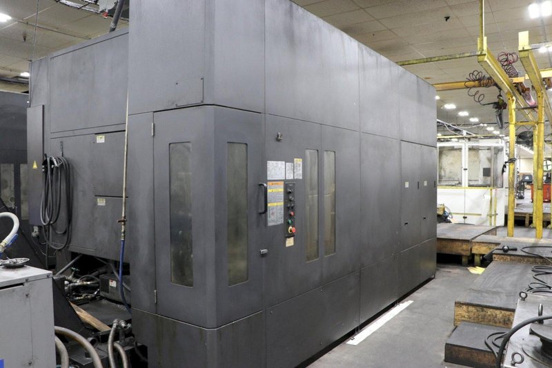 Okuma MA-600HII CNC Horizontal Machining Center, 2013 – Chip Conveyor