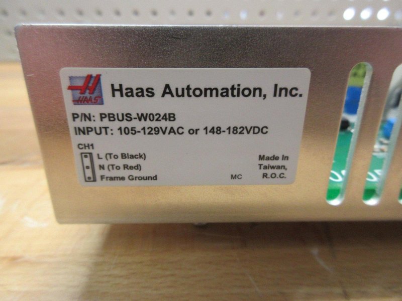 USED HAAS PBUS-W024B Low Voltage Power Supply