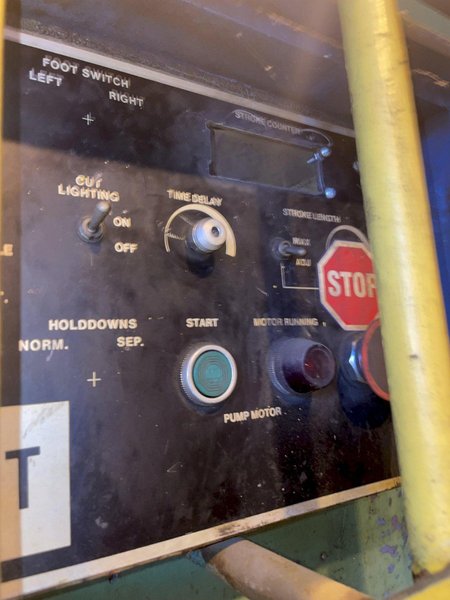 16' X 5/8" CHICAGO DREIS &amp; KRUMP AUTO-SELECT HYDRAULIC SHEAR: STOCK #15862