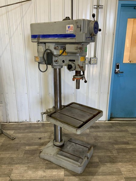 20" CLAUSING MODEL 2277 SINGLE SPINDLE DRILL: STOCK #81484