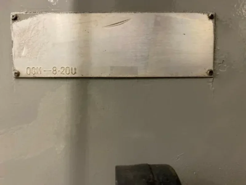 Okamoto OGM 8-20U CNC OD Universal Cylindrical Grinder