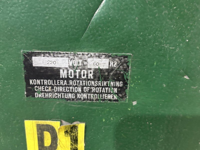 12&#039; X 1/4&quot; ROUNDO MODEL #PS-205 DOUBLE PINCH HYDRAULIC 3 ROLL PLATE ROLL: STOCK #23118