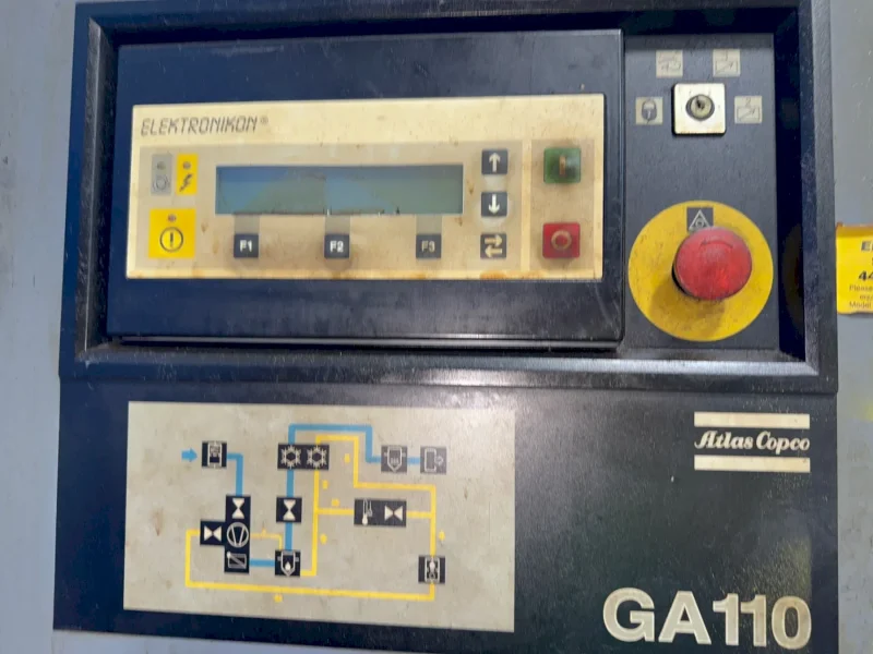 ATLAS COPCO 150 HP AIR COMPRESSOR  -  GA 110