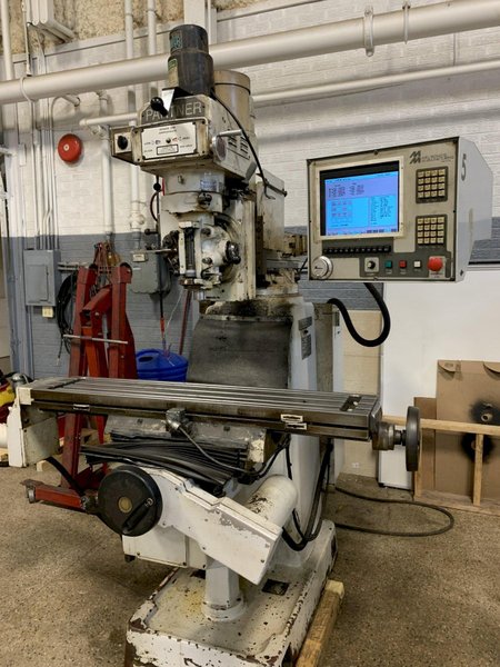 Milltronics Partner 03 3-Axis CNC Vertical Milling Machine, S/N 3861, New 1996.