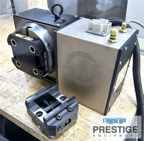 HAAS VF-3YT/40 4-Axis CNC Vertical Machining Center With HRT210 Rotary Indexer