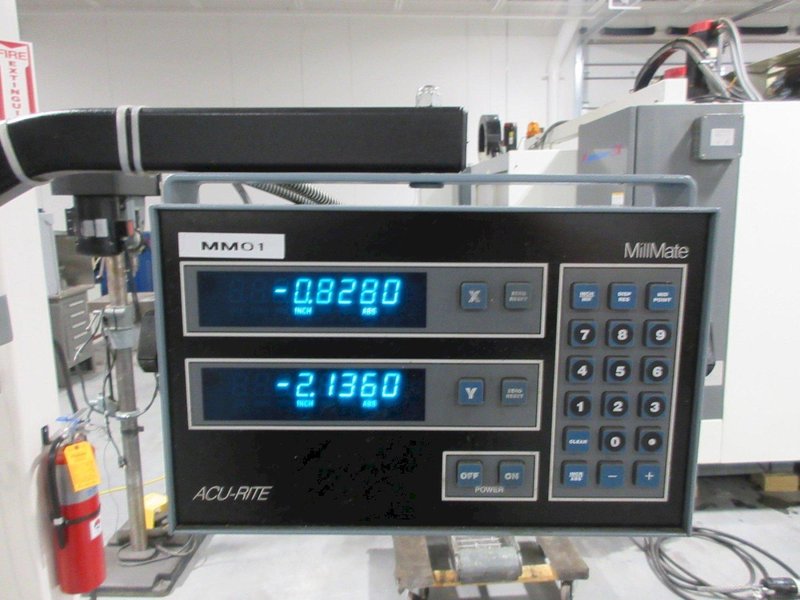 Bridgeport Series I Vertical Toolroom Knee Mill, Acu-Rite 2XD DRO, Vbl Speed, Power Table Feed- Auction Item