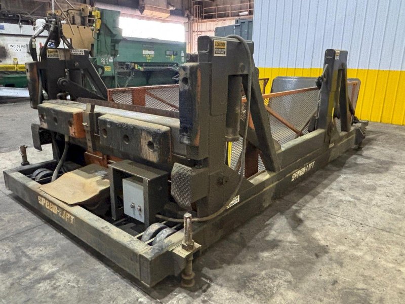 10,000 LBS SUPERIOR HANDLING EQUIP PRO SPEED-LIFT HYDRAULIC LOADING DOCK LIFT RAMP: STOCK #23686