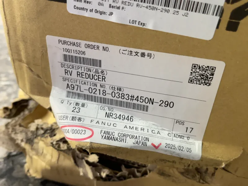 DANUC REDUCER  -  A97L-0218-0383