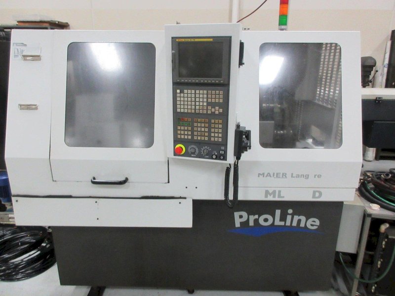 Maier ML32D 9 Axis Proline CNC Swiss Lathe with LNS Hydrobar Express 332 Bar Feeder and Shopmade High Pressure Coolant System- Auction Item