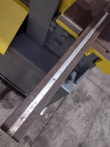 110 TON GEKA MODEL #HYD-110 HYDRUALIC IRONWORKER, NEW 1999: YOBRO #23975
