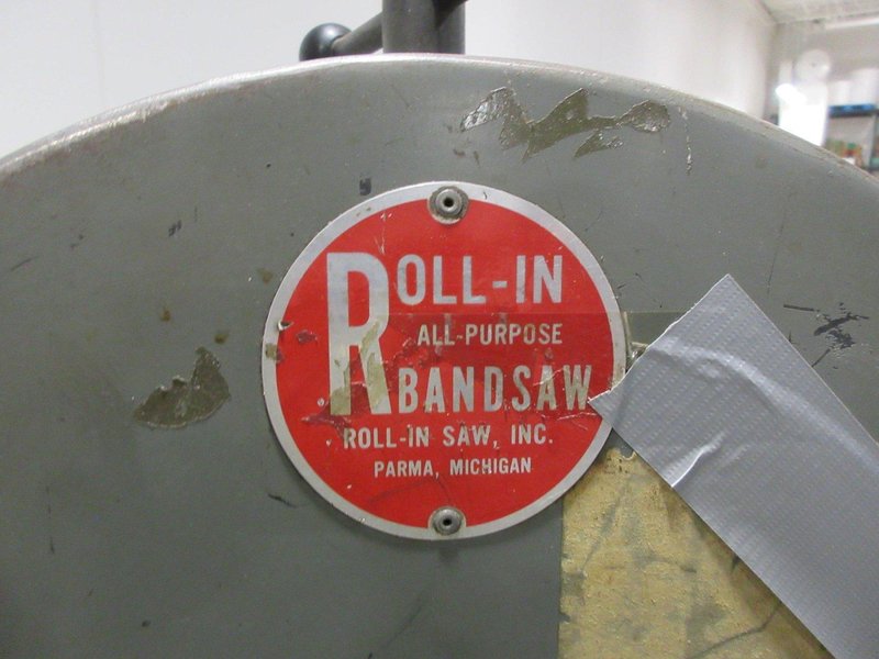 Roll-in Saw - All Purpose Horizontal Bandsaw w/ Extra Blade 4-Speeds with Vise- Auction Item