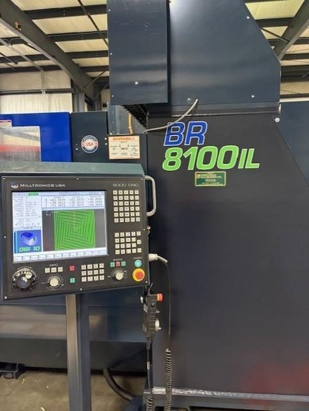 Milltronics BR8100IL Large Travel CNC Bridge Mill