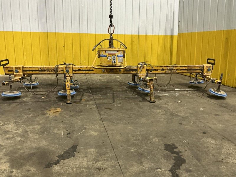 4000 LBS X 16' ANVER MODEL #M250M-L VACUUM SHEET LIFTER 2014 :  YOBRO #26248