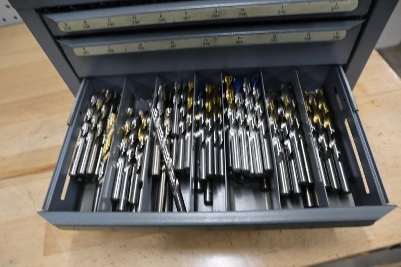 Huot Letter Drill Index 3 Drawer with Contentw- Auction Item