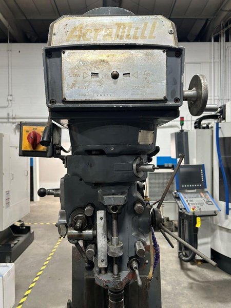 Acra 2V Variable Speed Vertical Milling
