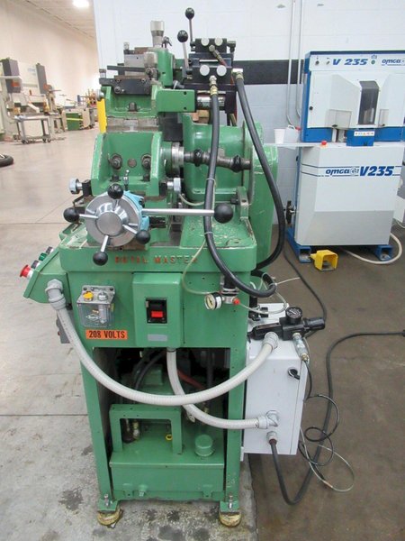 Royal Master Model TG-12X3 Centerless Grinder, .004-1.5" Capacity, Vbl Speed, Hydraulic Dressers