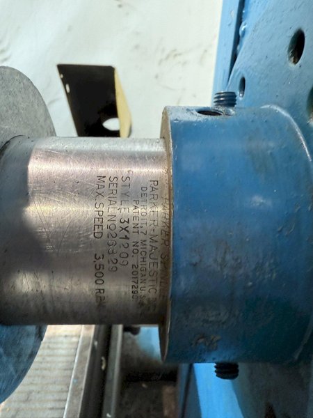 6" X 18" PARKER MAJESTIC NO. 2 HANDFEED SURFACE GRINDER w/ KIN JUNG " PERMANENT MAGNETIC CHUCK. STOCK #0310323.