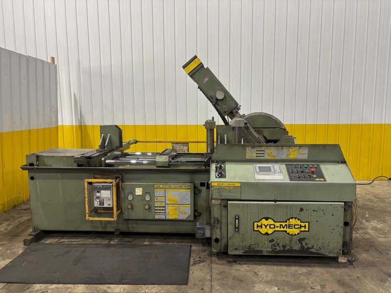 18" X 20" HYD-MECH MODEL #V-18A AUTOMATIC VERTICAL TILT BANDSAW: YOBRO #24001