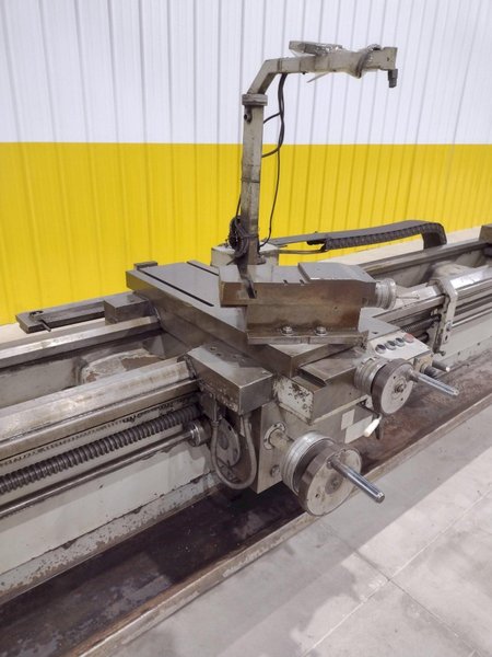 25&quot;/35&quot; X 157&quot; HERCULES MODEL #SPM-630x4000 GAP BED ENGINE LATHE 4&quot; HOLE: STOCK 12137