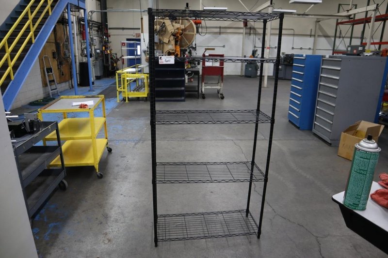 Wire Shelf, Adjustable 5 Shelf- Auction Item