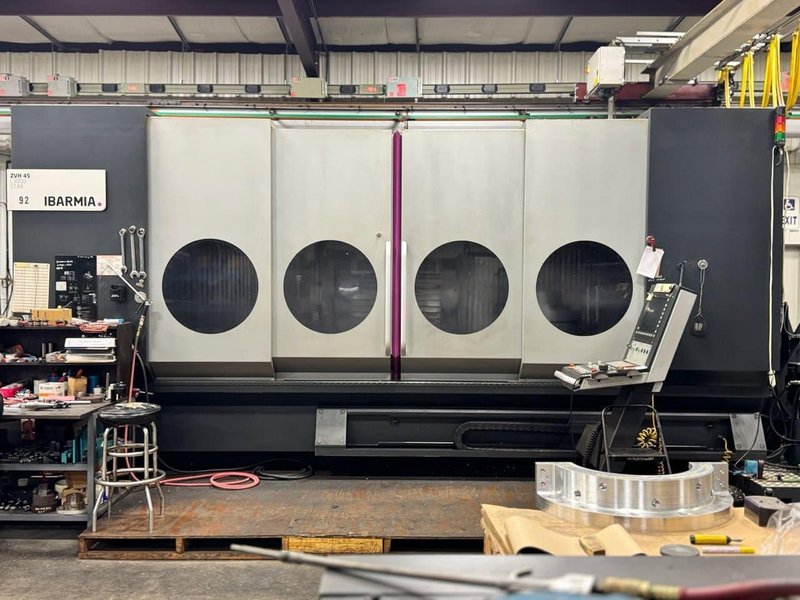 Ibarmia CNC UMC ZVH 45/L3000 Star, 2018 – 5 Axis Machining Center, Heidenhain TNC 640 HSCI Control, Heidenhain HR-510, Renishaw Probe System, Air Through Spindle