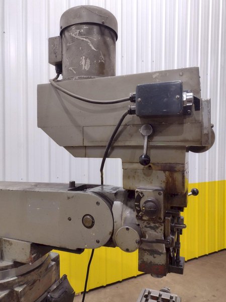3 HP SUPERMAX MODEL #YCM-16VS VARIABLE SPEED VERTICAL RAM TYPE MILL: STOCK #19651