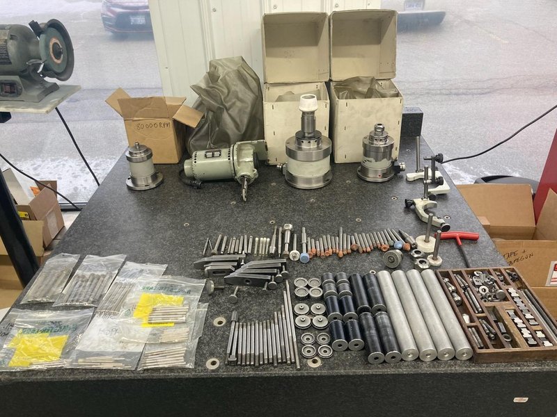 60,000 RPM HAUSER MODEL #S3-A JIG GRINDER, NEW 1995: STOCK 19762