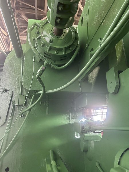 150 TON X 10' CHICAGO 810R MECHANICAL PRESS BRAKE. STOCK # 0641923