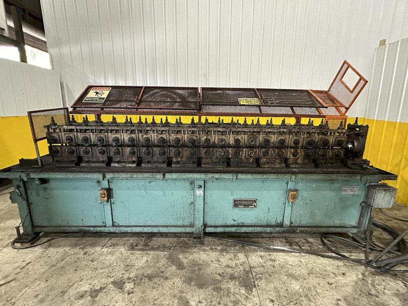 20 STAND X 1.5&#039; X 10&quot; RS CONTOUR ROLLFORMER WITH AMS CONTROLS: STOCK #21331