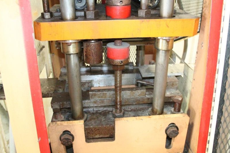 10 TON TISHKEN MODEL #ACO-10LP CUTOFF PRESS: STOCK #64570