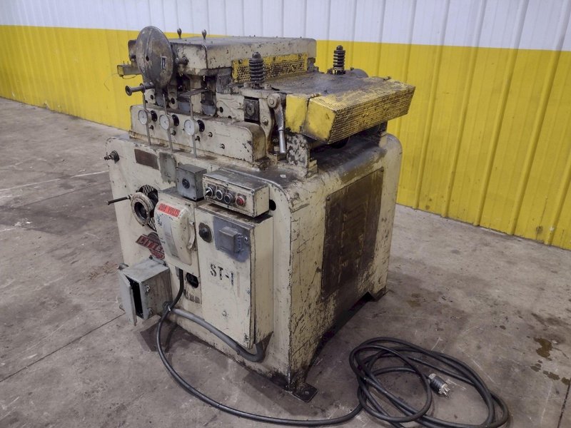 12" X .093" LITTELL MODEL #418-7PDL 7 ROLL MOTORIZED COIL STRIP STRAIGHTENER: YOBRO 24942