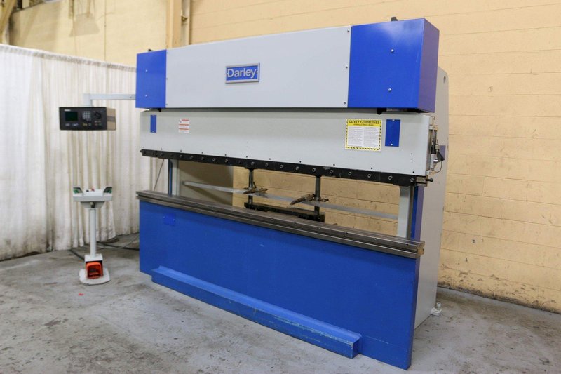 121 TON X 10' DARLEY MODEL EHP110-31/25 HYDRAULIC PRESS BRAKE: STOCK #70794