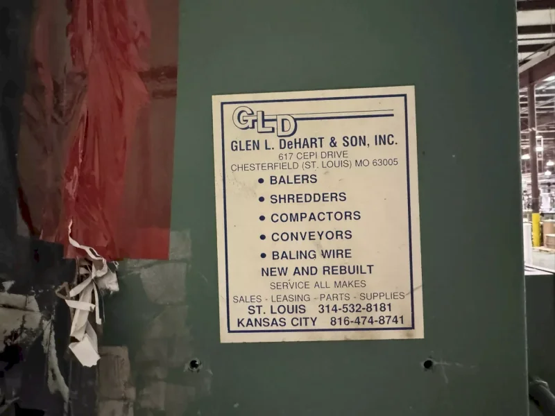 30" X 42" X 50" BALEMASTER HORIZONTAL BALER: YOBRO #25089