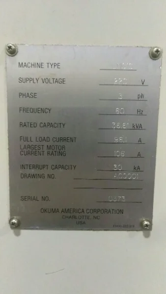 1998 OKUMA CADET L1420 | CNC &amp; N/C Controls