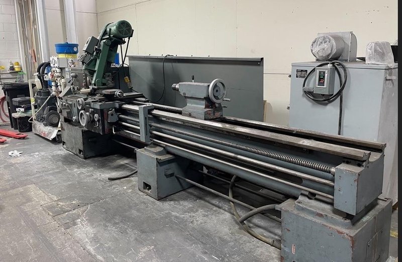 20″ x 98″ Tarnow Tuj 50 x 3000 Engine Lathe, 1978 – Grinding Attachment
