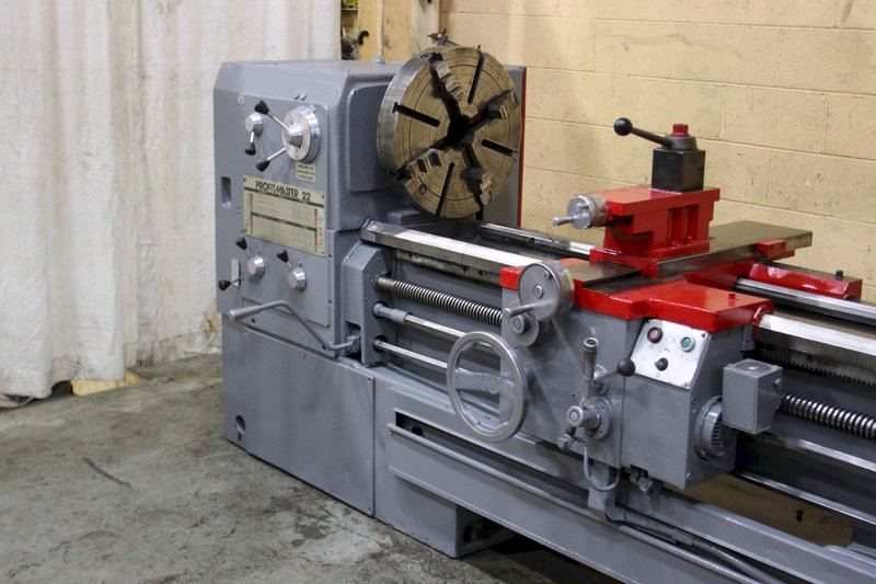 22" X 120" PROFITMASTER GAP BED ENGINE LATHE : STOCK #62964