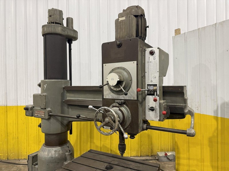 52" KITCHEN &amp; WADE/STAVELY RADIAL ARM DRILL PRESS: YOBRO #24262