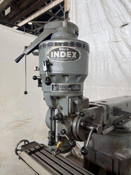 2HP WELLS INDEX MODEL 847 VERTICAL MILL. STOCK #1008025