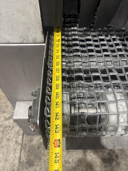 14&quot; W X 8&quot; H ALLIANCE AQUAMASTER CB-1400E STAINLESS STEEL CONVEYOR BELT 3 STAGE PARTS WASHER: STOCK #23103