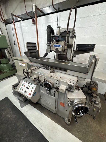 8" x 18" NICCO Model NSG-520 3-Axis Hydraulic Automatic Surface Grinder