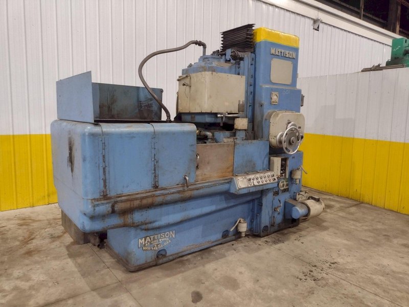 36&quot; X 50 HP MATTISON ROTARY SURFACE GRINDER: STOCK #23504