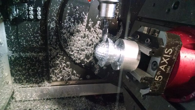 Litz Hitech LU-620 5 Axis VMC, 2017 – TSC, 12K RPM Spindle, Probe