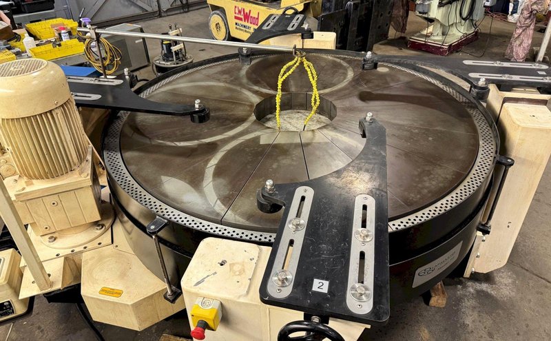 72" Lapmaster Lapping Machine, (4) Rings Open Face, V-Speed, 2011