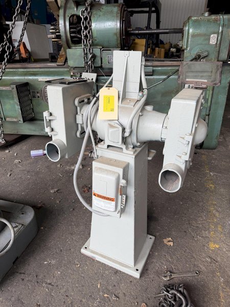 2 HP SETCO MODEL #105 DOUBLE END GRINDER: YOBRO #25982