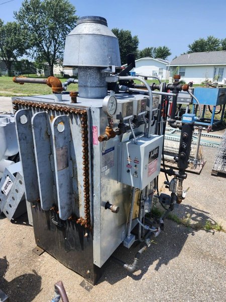 10 HP Ajax SRNG-10 High Pressure Steam Boiler – Includes Reverse Osmosis Filtration System