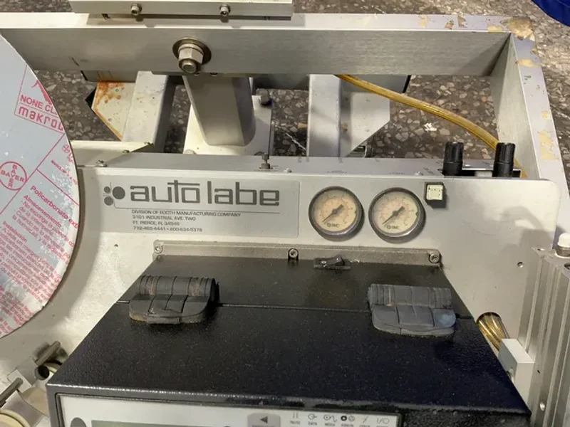 AUTO LABE 150 PSI, 9” ROLL PRINT AND APPLY LABEL APPLICATOR  -  151S-RH