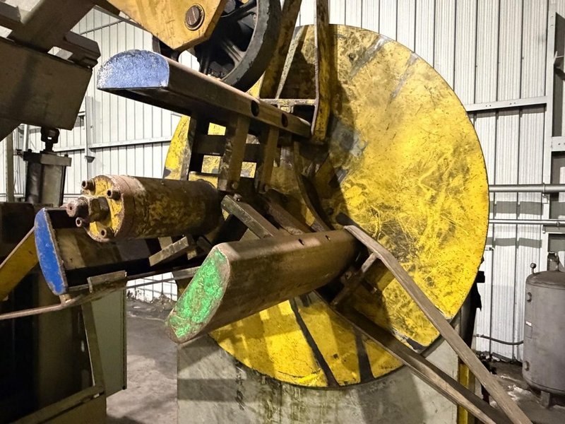 10,000 LB X 18" X .165" CHS SERVO FEEDLINE. STOCK #0773726