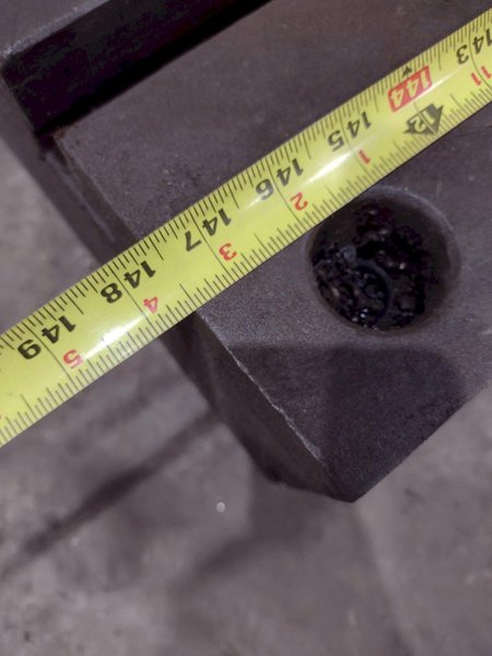 12&#039; X 4&#039; X 14&quot; T-SLOTTED FLOOR PLATE: STOCK  #23501