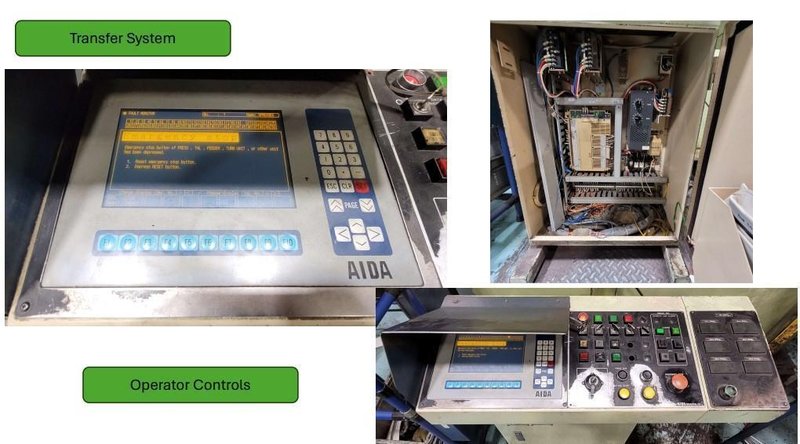 AIDA MODEL NCTHL-300/10-6R INTER PRESS LINE PACER TRANFER SYSTEM: STOCK #22205