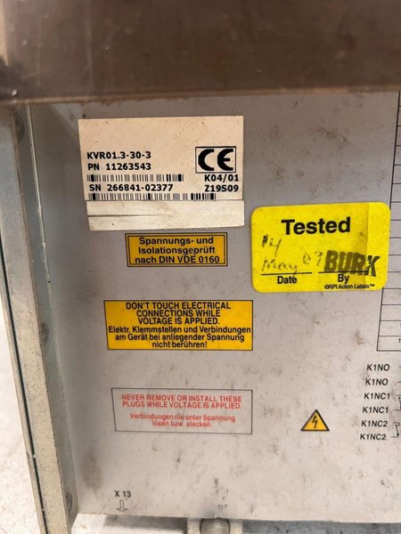 INDRAMAT KVRO1.3-30.3 AC SERVO POWER SUPPLY USED